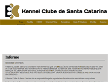 Tablet Screenshot of kcsc.com.br